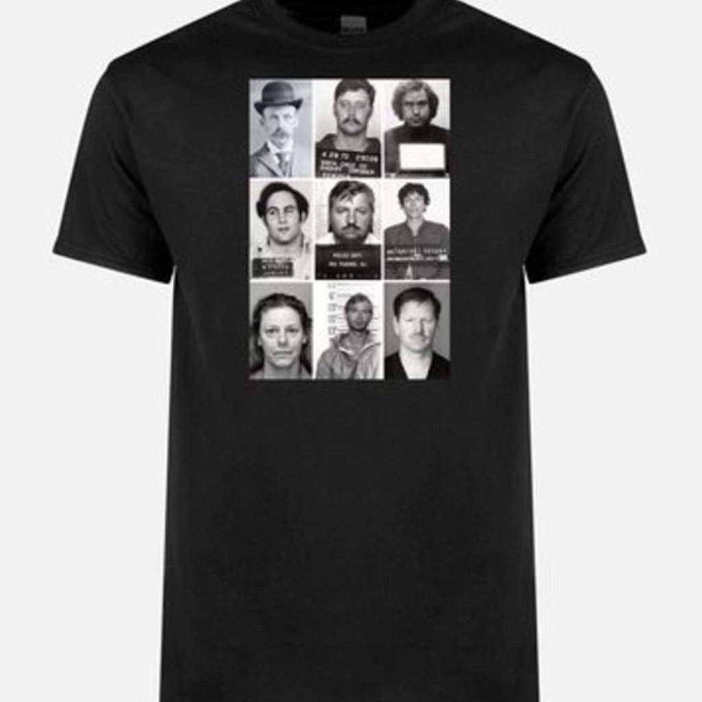 Serial Killer Mug Shot T-Shirt